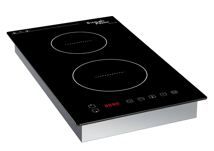 2800W Dual Mountable Induction Hob (twin front/back)