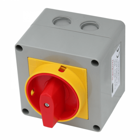 Isolator switch for inverters 25A 440V AC - IP65 - Camper and Marine Ltd