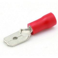 Red Insulated Terminals - 0.65 - 1.5mm Cable Entry - Bags of 10 - Camper and Marine Ltd