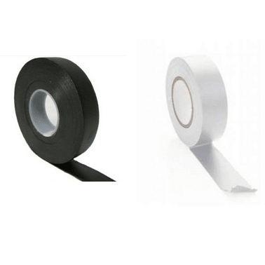 Self Amalgamating Elastic Tape - 25mm by 10m - White or Black - Camper and Marine Ltd