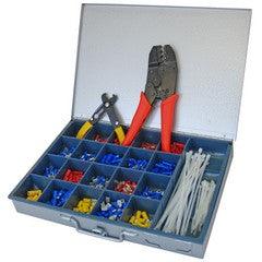 Steel Box 630 Piece Terminal Kit with Crimp & Cutting Tool - Camper and Marine Ltd