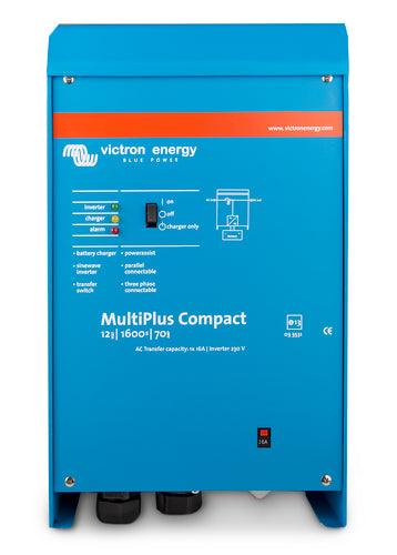 Victron MultiPlus 12/1600/70 Combi Inverter Charger - CMP121620000 - Camper and Marine Ltd