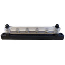 150A 4stud tinned bus bar with transparent cover - Camper and Marine Ltd