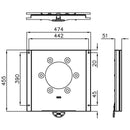 CTA Seat Swivel Plate for Ford Transit (2014+) Tourneo/Custom (2012+)