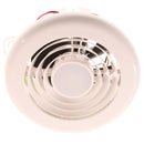 Extractor Fan and Light 12V White/Chrome