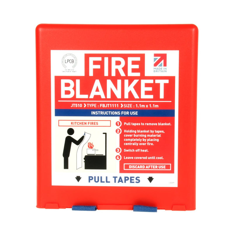 AG Fire Blanket Red 1.1m Sq