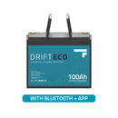 Drift ECO 12V 100Ah Lithium Leisure Battery + Bluetooth