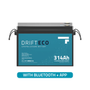 Drift ECO 12V 314Ah Lithium Leisure Battery + Bluetooth
