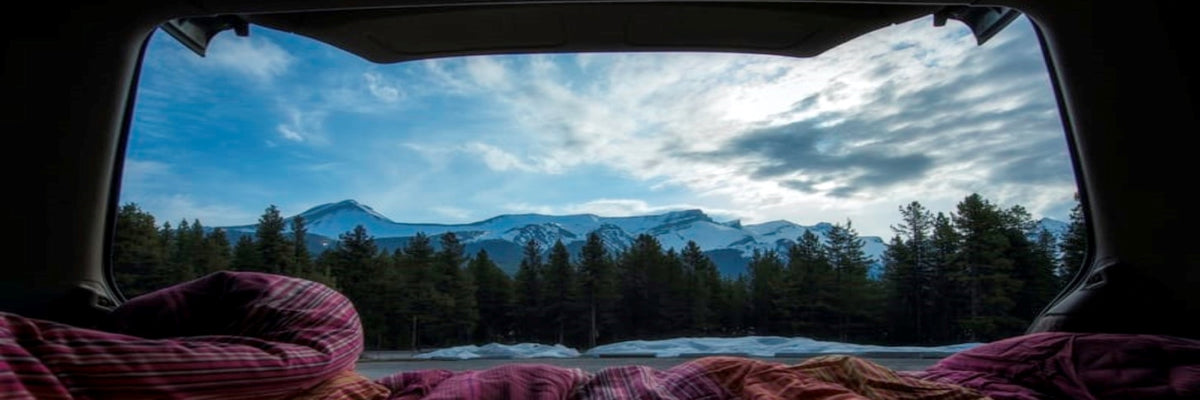 Beautiful restful campervan view