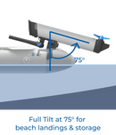 eLite 500W Lightweight Electric Outboard - Camper and Marine Ltd