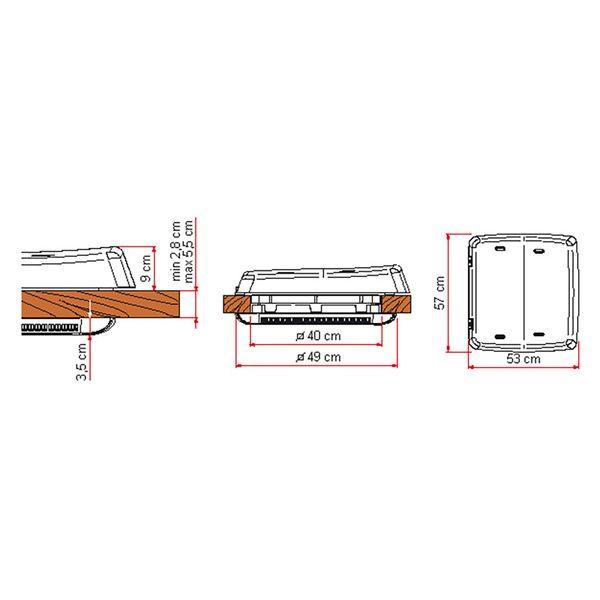 Fiamma, Rooflight Vent F Pro - Camper and Marine Ltd