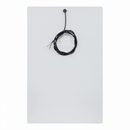 Semi-Flexible Fibreglass Solar Panel, round rear junction box, 3M cable, durable ETFE coating - Camper and Marine Ltd