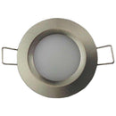 Slim Nickel LED Downlight for Recess Mount (Warm White/Touch Dimmable) - Camper and Marine Ltd