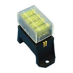 4 Way Fuse Holder & Cover - Rear Entry - Camper and Marine Ltd