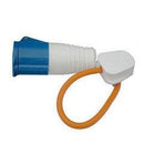 Adapter lead 16A UK to 13A UK Adaptor - Camper and Marine Ltd