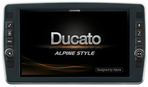 Alpine 9” Navigation System for Fiat Ducato/Peugeot Boxer - X903D-DU2 - Camper and Marine Ltd