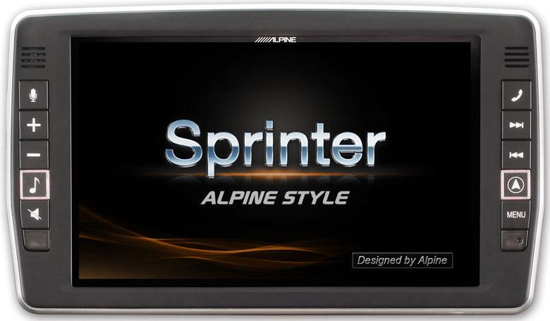 ALPINE 9” Touch Screen Navigation for Mercedes Sprinter - X903D-S906 - Camper and Marine Ltd