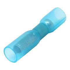 Blue Heat Shrink Terminals - 1.5 - 3mm Cable Entry - Bags of 10 - Camper and Marine Ltd