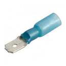 Blue Heat Shrink Terminals - 1.5 - 3mm Cable Entry - Bags of 10 - Camper and Marine Ltd