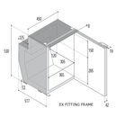 C62 – 62 Litre 12/24 volt Vitrifrigo motorhome and campervan fridge - Camper and Marine Ltd