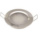Chrome Slim LED Downlight No Switch - Camper and Marine Ltd