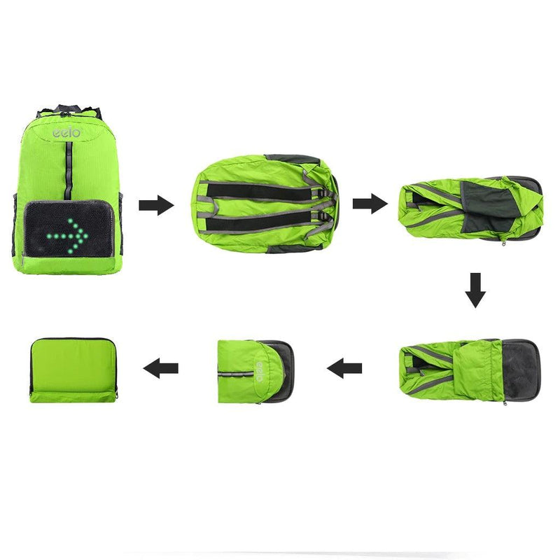 eelo Cyglo cycling packpack with LED signal display - Camper and Marine Ltd