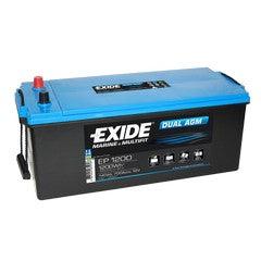 EP1200 - Exide Marine & Multifit - Dual AGM Battery - 140Ah / 700CCA - Camper and Marine Ltd