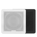 Fusion FM-F77S 7.7" Flush Mount Square Marine Speakers 200W - Camper and Marine Ltd