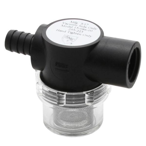 Inline Filter 1/2" Pipe to Hose Tail - Camper and Marine Ltd