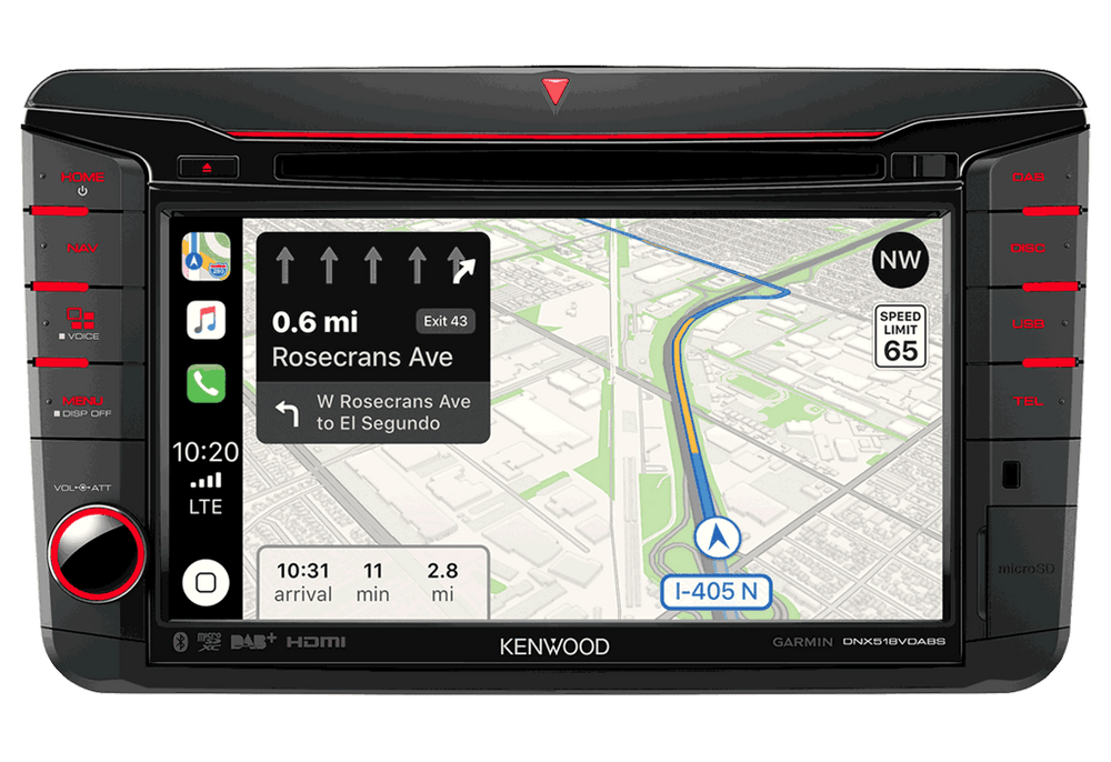 Kenwood Head-Unit for VW T5 - DNX-518VDABS – Camper and Kenwood Head-Unit for VW T5 - DNX-518VDABS – Camper and