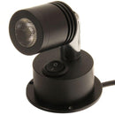 LED Reading Light Black - Cool White - Camper and Marine Ltd