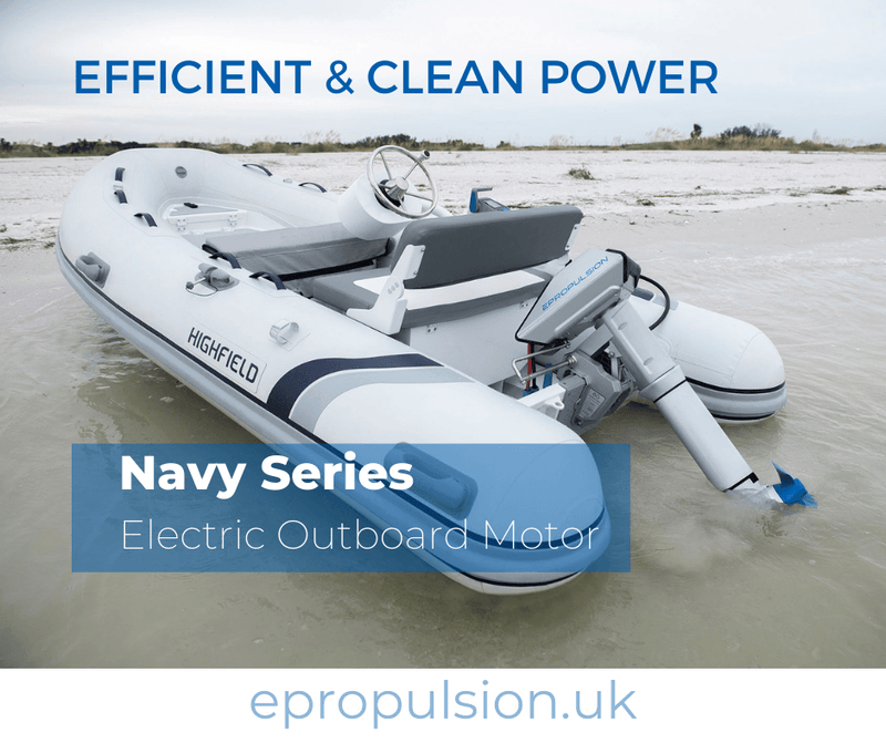 Navy 3.0 Evo - ePropulsion outboard motor - Camper and Marine Ltd