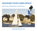 Pod Drive 1.0 Evo / 3.0 Evo / 6.0 Evo - ePropulsion - Camper and Marine Ltd