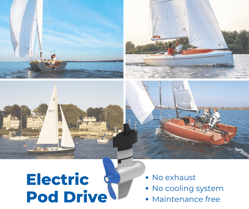 Pod Drive 1.0 Evo / 3.0 Evo / 6.0 Evo - ePropulsion - Camper and Marine Ltd