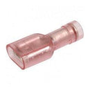 Red Heat Shrink Terminals - 0.65 - 1mm Cable Entry - Bag of 10 - Camper and Marine Ltd
