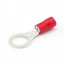 Red Insulated Terminals - 0.65 - 1.5mm Cable Entry - Bags of 10 - Camper and Marine Ltd