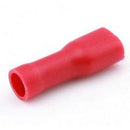 Red Insulated Terminals - 0.65 - 1.5mm Cable Entry - Bags of 10 - Camper and Marine Ltd