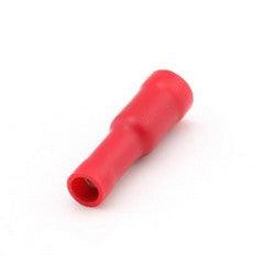 Red Insulated Terminals - 0.65 - 1.5mm Cable Entry - Bags of 10 - Camper and Marine Ltd