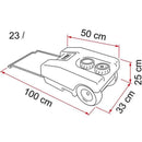 Roll-Tank 23L Fresh Water in Blue - Fiamma (02428A01A) - Camper and Marine Ltd