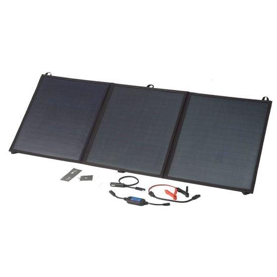 Solar Technology 120W Fold Up Solar Panel with Charge Controller - Camper and Marine Ltd