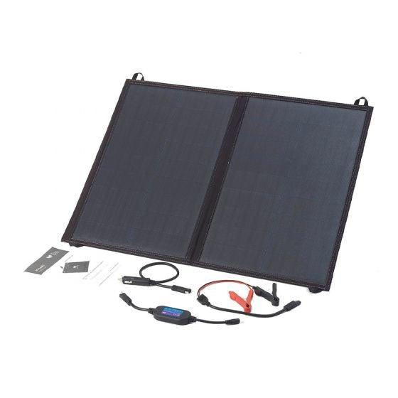 Solar Technology 60W Fold Up Solar Panel with Charge Controller - Camper and Marine Ltd