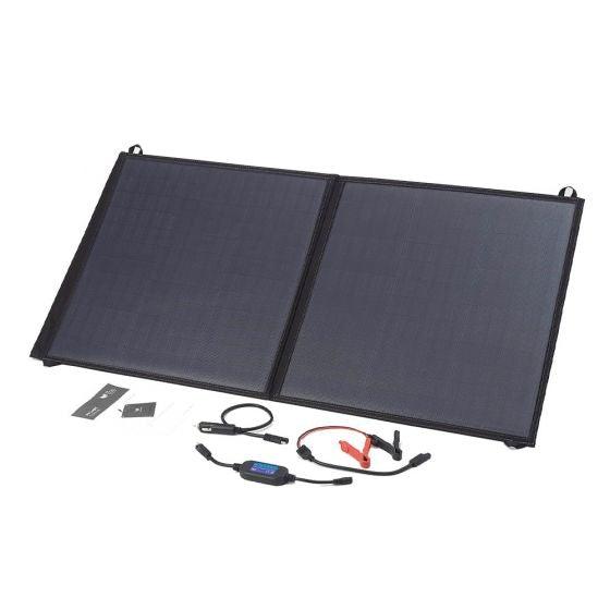 Solar Technology 90W Fold Up Solar Panel with Charge Controller - Camper and Marine Ltd
