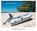Spirit 1.0 Plus - approx. 3hp - ePropulsion Portable Electric Outboard Motor - Camper and Marine Ltd
