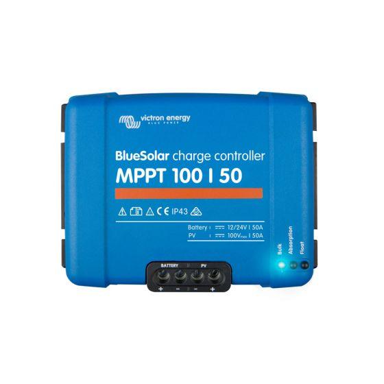 Victron Blue Solar MTTP Charge Controller 100/50 - SCC020050200 - Camper and Marine Ltd