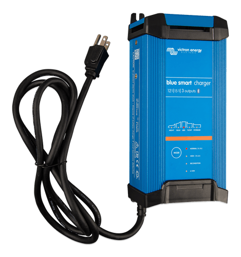Victron Energy Blue Smart IP22 Charger - UK Plug 230V (3 outputs) - Camper and Marine Ltd