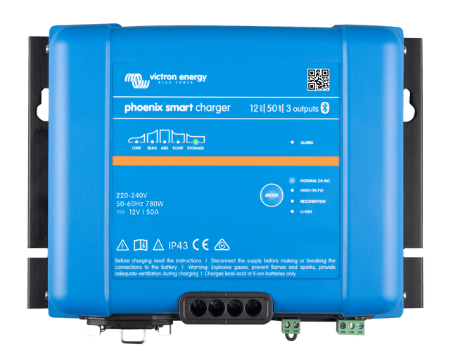 Victron Phoenix Smart IP43 Charger (3 outputs) - Camper and Marine Ltd