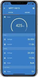 Victron Smartsolar MPPT Charge Controller 100/15 - SCC110015060R - Camper and Marine Ltd