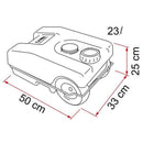 Waste Water Roll-Tank 23L (02428A01-) - Camper and Marine Ltd