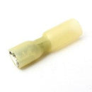 Yellow Heat Shrink Terminals - 3 - 6mm Cable Entry - Bags of 10 - Camper and Marine Ltd