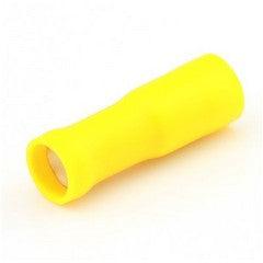 Yellow Insulated Terminals - 3.0-6.0 Cable Entry - Bags of 10 - Camper and Marine Ltd